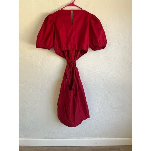 Anthropologie ENGLISH FACTORY Pleats with Cut-out Detail Mini Dress, Siz… - Picture 12 of 12